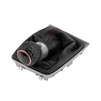GZB-VW-031/AJ . VW GOLF VII GTI 2013+ ΠΟΜΟΛΟ ΤΑΧΥΤΗΤΩΝ ΜΑΡΚΕ ΜΕ ΕΝΔΕΙΞΗ 6 ΤΑΧΥΤΗΤΩΝ ΚΑΙ ΦΟΥΣΚΑ ΜΑΥΡΟ-ΚΟΚΚΙΝΟ AJS - 1 TEM.