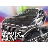 ΑΝΕΜ.SET31003 . VW PASSAT 5D VARIANT 2014+ ΣΕΤ ΑΝΕΜΟΘΡΑΥΣΤΕΣ ΑΥΤΟΚΙΝΗΤΟΥ ΑΠΟ ΕΥΚΑΜΠΤΟ ΦΙΜΕ ΠΛΑΣΤΙΚΟ HEKO - 4 ΤΕΜ.