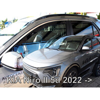 ΑΝΕΜ.20197 . KIA NIRO 5D 2022+ ΖΕΥΓΑΡΙ ΑΝΕΜΟΘΡΑΥΣΤΕΣ ΑΠΟ ΕΥΚΑΜΠΤΟ ΦΙΜΕ ΠΛΑΣΤΙΚΟ HEKO - 2 ΤΕΜ.