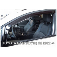 ΑΝΕΜ.29675 . TOYOTA BZ4X (EA10) 5D 2022+ - ΖΕΥΓΑΡΙ ΑΝΕΜΟΘΡΑΥΣΤΕΣ ΑΥΤΟΚΙΝΗΤΟΥ ΑΠΟ ΕΥΚΑΜΠΤΟ ΦΙΜΕ ΠΛΑΣΤΙΚΟ HEKO -  2 ΤΕΜ.