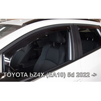 ΑΝΕΜ.SET29676 . TOYOTA BZ4X (EA10) 5D 2022+ - ΑΝΕΜΟΘΡΑΥΣΤΕΣ ΣΕΤ ΑΥΤΟΚΙΝΗΤΟΥ ΑΠΟ ΕΥΚΑΜΠΤΟ ΦΙΜΕ ΠΛΑΣΤΙΚΟ HEKO - 4 ΤΕΜ.