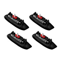 YK618W . FIAT PANDA 5D 09/2003-01/2012+ / FIAT STILO 5D 01/2002-12/2007 ΑΚΡΑ K618W ΓΙΑ ΜΠΑΡΕΣ WHISPBAR
