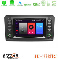 Bizzar oem Ml/gl Class (W164) 4core Android12 2+32gb Navigation Multimedia Deckless 7 με Carplay/androidauto u-4t-Mb58