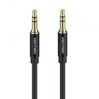 VENTION 3.5mm Male to Male Audio Cable 5M Black Aluminum Alloy Type (BAXBJ) (VENBAXBJ)