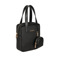 Γυναικεία Τσάντα Χειρός Χρώματος Μαύρο Beverly Hills Polo Club 1106 668BHP0141