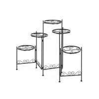Μεταλλική Ανθοστήλη 5 Θέσεων 131 x 71.5 x 25.5 cm Hoppline HOP1001094