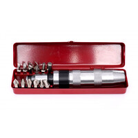 Σετ Κρουστικό Κατσαβίδι 1/2 με Μύτες 13 τμχ Kraft&Dele KD-1448