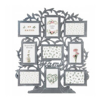 Κορνίζα Τοίχου 9 Θέσεων από Πλαστικό 53 x 2.5 x 61 cm Atmosphera 148378B