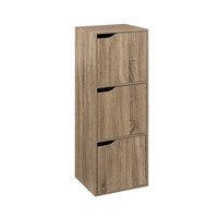 Ξύλινη Εταζέρα με 3 Ντουλάπια 34.5 x 32 x 100.5 cm 5Five Simply Smart 181271