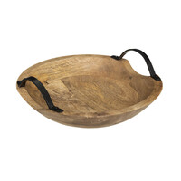 Διακοσμητικό Ξύλινο Μπολ 29 x 10.5 cm Wild Atmosphera 182263