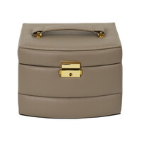 Κοσμηματοθήκη - Μπιζουτιέρα 18 x 11.5 x 14.5 cm Χρώματος Taupe Home Deco Factory HD2315 HD2315-Taupe