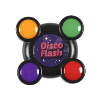 Στρογγυλό Ηλεκτρονικό Παιχνίδι Μνήμης με Χρώματα Ήχο και Φως 6.3 x 6.3 x 2.6 cm MISTER GADGET MG3483 MG3483-round