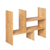 Επεκτεινόμενη Ραφιέρα Οργάνωσης από Μπαμπού 51 x 15.7 x 40 cm Songmics OFS45NL