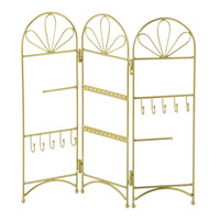 Πτυσσόμενο Μεταλλικό Σταντ Κοσμημάτων 36 x 2.50 x 36 cm Bakaji 02838606
