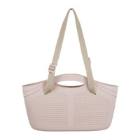 Πλαστική Τσάντα για Ψώνια 40 x 15 x 24 cm Χρώματος Ροζ Bama 10990