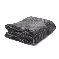 Ανάγλυφη Κουβέρτα Xρώματος Aνθρακί SLEEPTIME 8720105644399