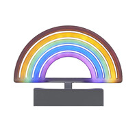 Led Λάμπα Neon Ουράνιο Τόξο Home Deco Factory LA0037