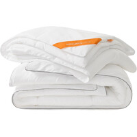 Σετ Παπλωμάτων 2 σε 1 SONGMICS HOME, 200 x 200 cm, 150 GSM Καλοκαιρινό & 350 GSM Χειμερινό, 500 GSM Όλες οι Εποχές, Λευκό Cloud TDC003W01 