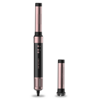 Airwrap Ψαλίδι Μαλλιών με Τεχνολογία Coanda Bamba CeramicCare 2in1 AirGlam - Μαύρο  CEC-00244 Cecotec