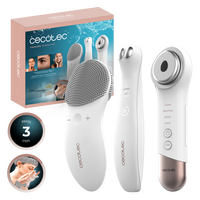 CECOTEC  Σετ Περιποίησης Προσώπου FaceCare: Καθαριστικό Προσώπου, Συσκευή Κατά των Μαύρων Κύκλων & Μασάζ Προσώπου με Κιτ Κορδέλας & Περιχειρίδες  CEC-102502