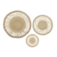 Atmosphera  Πλήρες Σετ Διακοσμητικών Τοίχου από Λυγαριά Nyla  179488