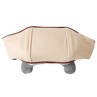 Ασύρματη Θερμαινόμενη Συσκευή για Μασάζ Λαιμού & Ώμων 50x13x10cm Μπεζ 5907451369371 Verk Group