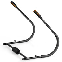 Costway  Προπονητής Κοιλιακών AB για Ολοκληρωμένη Προπόνηση Σώματος με Αναδιπλούμενο Σχεδιασμό και Μέγιστη Αντοχή 150 kg SP38105BK