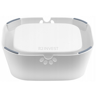 Αντικαταβροχικό Μπολ για Σκύλους και Γάτες – 1L  Λευκό 5908222241896 SPM