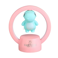 Παιδικό Φωτάκι Νυκτός LED – Ροζ Δεινοσαυράκι 3D 137 x 129 x 72 mm 5908222241759 SPM