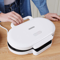 Monzana Βαφλιέρα Λευκή Διπλή Waffle Iron 1200W 107273