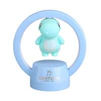 Παιδικό Φωτάκι Νυκτός LED – Μπλε Δεινοσαυράκι 3D 137 x 129 x 72 mm 5908222244422 SPM