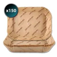 Σετ Αντικολλητικά Χαρτιά Ψησίματος για Air Fryer 4,5L 24 x 18 x 4,5 cm 150 τμχ CEC-101750 Cecotec