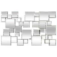 Atmosphera Διακοσμητικό Τοίχου με Γυαλί για Εσωτερικό Χώρο 38 x 2 x 60 cm 210428