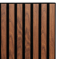 Atmosphera Τρισδιάστατο Καφέ Πάνελ Τοίχου MDF_Ε1 με Ακουστική Μόνωση 210403B