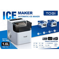 Verk Group Αυτόματη Παγομηχανή 1.6L με Δυνατότητα Παραγωγής 12kg/24h 5907451378496