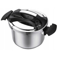 Edenberg Ανοξείδωτη Χύτρα Ταχύτητας 10λτ Διάμετρος 24cm για Επαγωγικές Εστίες EB-5744