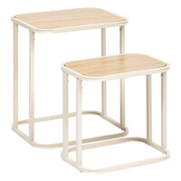 5FIVE Simply smart Σετ 2 τμχ Βοηθητικά Τραπεζάκια Σαλονιού" Curvy" 193699