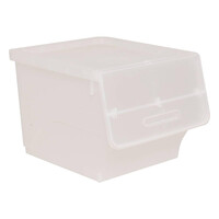 5FIVE Simply smart Πλαστικό Κουτί Αποθήκευσης 34Lt Στοιβαζόμενο, Λευκό 173616