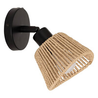 Atmosphera Ρετρό Φωτιστικό Τοίχου/Οροφής Ρυθμιζόμενο Σποτ 10 x 10 x 19,5 εκ 205971