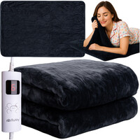 Ruhhy Ηλεκτρική Κουβέρτα Διπλή 180x130cm με 6 Λειτουργίες και Τηλεχειριστήριο 26202