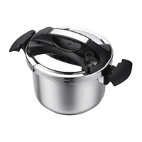 Edenberg Ανοξείδωτη Χύτρα Ταχύτητας 6 λτ, Επαγωγική, 22cm EB-5742