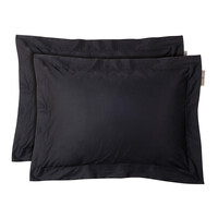 GREENWICH POLO CLUB Σετ Μαξιλαροθήκες Μαύρες 233507002259