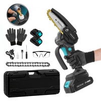 Cecotec Αλυσοπρίονο Χειρός 4" MontanaForce 4000 με Μπαταρία 21V. Λίπανση με κουμπί. Περιλαμβάνει βαλιτσάκι, επιπλέον αλυσίδα και σετ αξεσουάρ. CEC-106754