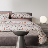 DAS HOME Σετ 3τμχ Σεντόνια Μονά 170x260εκ. Καφέ, Beige-brown 5204850253691