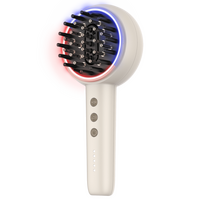 Cecotec Βούρτσα Αποκατάστασης Μαλλιών με EMS Μικρορεύματα Revitalize TotalCare, Κόκκινο και Μπλε LED, Εφαρμογέας Ορού και 5 Επίπεδα Έντασης, Θρέφει, Συσφίγγει και Ενδυναμώνει τα Μαλλιά από τη Ρίζα CEC-116309