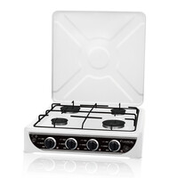 Lexical gas Stove 4 Burners White lgs-2814-1