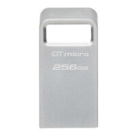 Kingston DataTraveler Micro Gen2 256GB USB 3.2 Stick Silver (DTMC3G2/256GB) (KINDTMC3G2-256GB)