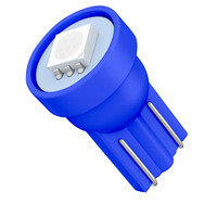 VenCore 3216-10017 - T10 W5W - Λάμπα LED για Βάση T10 W5W 1 SMD 5050 0.30W 16 Lumen 12 Volt Μπλε