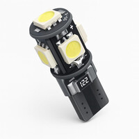 VenCore 3216-10030 - T10 W5W CanBus Gen2 - Λάμπα LED για Βάση T10 W5W CanBus Gen2 5 SMD 5050 2.9W 330 Lumen 12 Volt Ψυχρό Λευκό 6000K