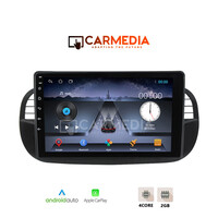 CARMEDIA CM209C-13 PERFORMANCE TABLET 9'' OEM FIAT 500 2007-2015 BLACK